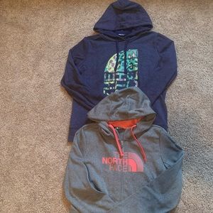 The North Face Sweatshirt and Zip Up